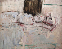 selfportrait oil on canvas, 1.5 x 1.2 m